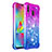 Custodia Silicone Cover Morbida Bling-Bling S02 per Samsung Galaxy M20 Viola