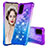 Custodia Silicone Cover Morbida Bling-Bling S02 per Samsung Galaxy S20 Viola