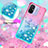 Custodia Silicone Cover Morbida Bling-Bling S02 per Xiaomi Poco C55