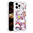 Custodia Silicone Cover Morbida Bling-Bling S03 per Apple iPhone 13 Pro Max Rosso