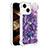 Custodia Silicone Cover Morbida Bling-Bling S03 per Apple iPhone 15