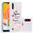 Custodia Silicone Cover Morbida Bling-Bling S03 per Samsung Galaxy A01 SM-A015