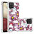 Custodia Silicone Cover Morbida Bling-Bling S03 per Samsung Galaxy A12