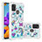 Custodia Silicone Cover Morbida Bling-Bling S03 per Samsung Galaxy A21s