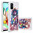 Custodia Silicone Cover Morbida Bling-Bling S03 per Samsung Galaxy A71 4G A715 Multicolore