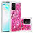 Custodia Silicone Cover Morbida Bling-Bling S03 per Samsung Galaxy A91