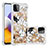 Custodia Silicone Cover Morbida Bling-Bling S03 per Samsung Galaxy F42 5G