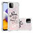 Custodia Silicone Cover Morbida Bling-Bling S03 per Samsung Galaxy F42 5G