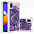 Custodia Silicone Cover Morbida Bling-Bling S03 per Samsung Galaxy M01 Core