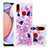 Custodia Silicone Cover Morbida Bling-Bling S03 per Samsung Galaxy M01s