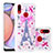 Custodia Silicone Cover Morbida Bling-Bling S03 per Samsung Galaxy M01s