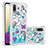 Custodia Silicone Cover Morbida Bling-Bling S03 per Samsung Galaxy M02