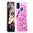 Custodia Silicone Cover Morbida Bling-Bling S03 per Samsung Galaxy M30s