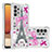 Custodia Silicone Cover Morbida Bling-Bling S03 per Samsung Galaxy M32 5G Multicolore