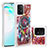 Custodia Silicone Cover Morbida Bling-Bling S03 per Samsung Galaxy M80S