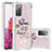 Custodia Silicone Cover Morbida Bling-Bling S03 per Samsung Galaxy S20 FE (2022) 5G Multicolore