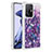 Custodia Silicone Cover Morbida Bling-Bling S03 per Xiaomi Mi 11T 5G Viola