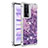 Custodia Silicone Cover Morbida Bling-Bling S03 per Xiaomi Poco F5 Pro 5G Viola