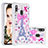 Custodia Silicone Cover Morbida Bling-Bling S04 per Samsung Galaxy A40