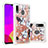 Custodia Silicone Cover Morbida Bling-Bling S05 per Samsung Galaxy M10S