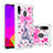 Custodia Silicone Cover Morbida Bling-Bling S05 per Samsung Galaxy M10S