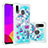 Custodia Silicone Cover Morbida Bling-Bling S05 per Samsung Galaxy M10S