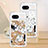 Custodia Silicone Cover Morbida Bling-Bling YB1 per Google Pixel 8a 5G Oro