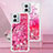 Custodia Silicone Cover Morbida Bling-Bling YB1 per Motorola Moto G 5G (2023) Rosa Caldo