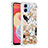 Custodia Silicone Cover Morbida Bling-Bling YB1 per Samsung Galaxy F04