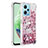 Custodia Silicone Cover Morbida Bling-Bling YB1 per Xiaomi Redmi Note 12 5G Lavanda