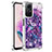 Custodia Silicone Cover Morbida Bling-Bling YB1 per Xiaomi Redmi Note 12S Viola