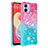 Custodia Silicone Cover Morbida Bling-Bling YB2 per Samsung Galaxy A04 4G