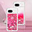 Custodia Silicone Cover Morbida Bling-Bling YB3 per Google Pixel 8a 5G Rosa Caldo