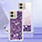 Custodia Silicone Cover Morbida Bling-Bling YB3 per Motorola Moto G Stylus (2023) 4G Viola