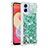 Custodia Silicone Cover Morbida Bling-Bling YB3 per Samsung Galaxy A04 4G Verde