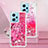 Custodia Silicone Cover Morbida Bling-Bling YB3 per Xiaomi Redmi Note 12 5G Rosa Caldo