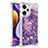 Custodia Silicone Cover Morbida Bling-Bling YB3 per Xiaomi Redmi Note 12 Turbo 5G Viola