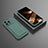 Custodia Silicone Cover Morbida KC1 per Apple iPhone 15 Pro Max Verde