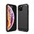 Custodia Silicone Cover Morbida Line C02 per Apple iPhone 11 Pro Max Nero