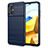 Custodia Silicone Cover Morbida Line MF1 per Xiaomi Poco M4 5G Blu