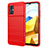 Custodia Silicone Cover Morbida Line MF1 per Xiaomi Poco M4 5G Rosso