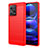 Custodia Silicone Cover Morbida Line MF1 per Xiaomi Redmi Note 12 Pro+ Plus 5G Rosso