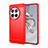 Custodia Silicone Cover Morbida Line per OnePlus 12R 5G Rosso