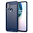 Custodia Silicone Cover Morbida Line per OnePlus Nord N10 5G Blu