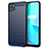 Custodia Silicone Cover Morbida Line per Realme C11 Blu