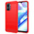 Custodia Silicone Cover Morbida Line per Realme C33 (2023) Rosso