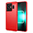 Custodia Silicone Cover Morbida Line per Realme GT5 5G Rosso