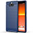 Custodia Silicone Cover Morbida Line per Sony Xperia 8 Lite Blu