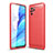 Custodia Silicone Cover Morbida Line per Xiaomi Redmi Note 10 4G Rosso