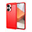 Custodia Silicone Cover Morbida Line per Xiaomi Redmi Note 13 Pro+ Plus 5G Rosso